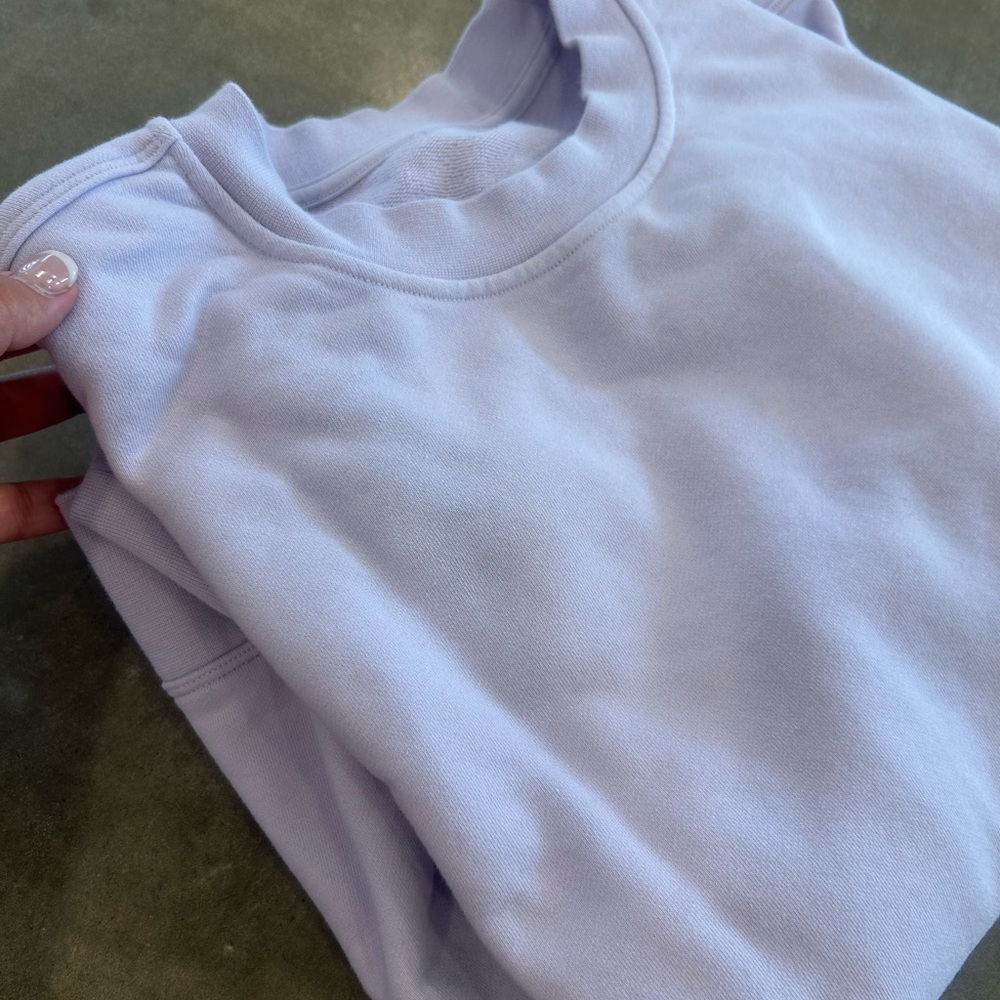Lululemon pastel purple Sweatshirt. - Picture 8 of 8